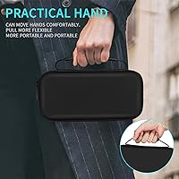 Vista 6 de DLseego Carrying Case for Nintendo Switch Lite, Newest Design Portable Travel Carrying Case 4 in 1 Accessories Kit with 1 Pcs Glitter Case, 2 Pcs