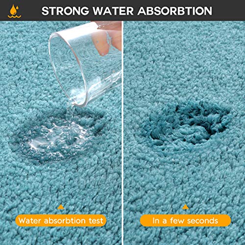 image for hicorfe Bathroom Rugs Set, 2 Pieces 20