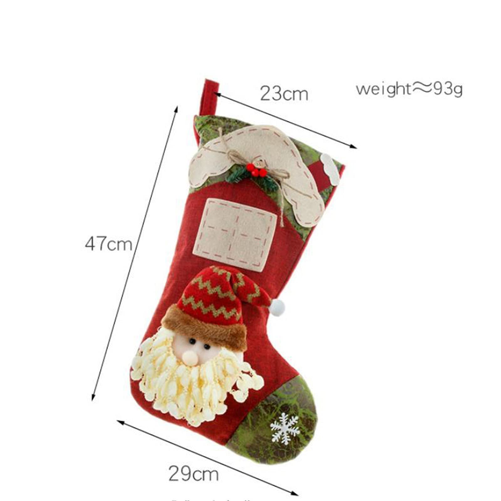 Amazon Co Jp クリスマスの靴下クリスマスギフトバッグ暖炉の装飾キャンディーホルダークリスマスの装飾クリスマスのストッキングをぶら下げ Color B おもちゃ