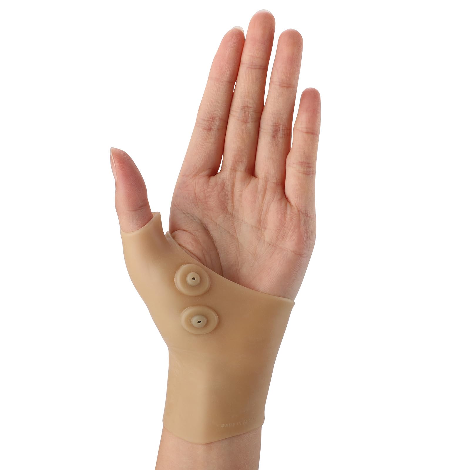 SIYANO 1 Finger Corrector Magnetic，silicone Gel Thumb Wrist Support Therapy Gloves，thumb Support Gloves Gel Arthritis Pressure Corrector Massage Pain Relief Gloves