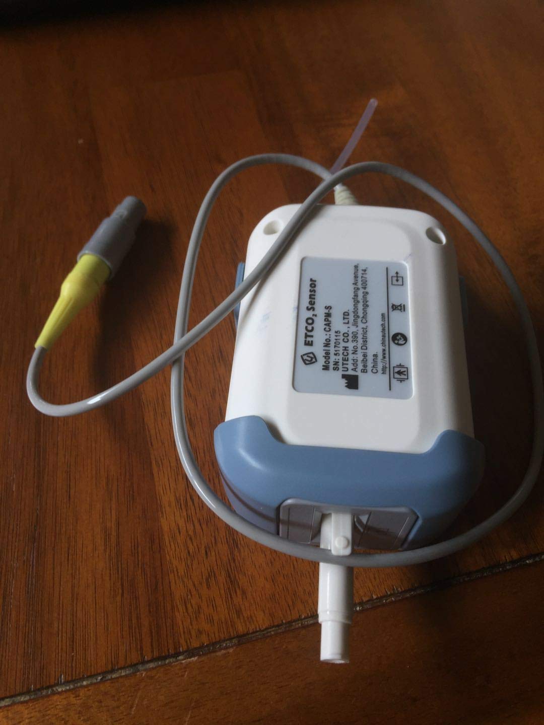 Sidestream Capnography (ETCO2) Sensor (Module) with Lemon connector, Compatible with Masimo, Respironics and Mindary