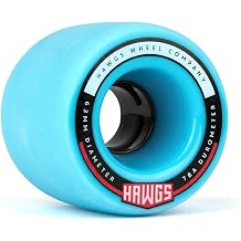 Landyachtz Longboards Chubby and Fatty Hawgs Crusier Skateboard Wheels, 60mm/63mm 78a