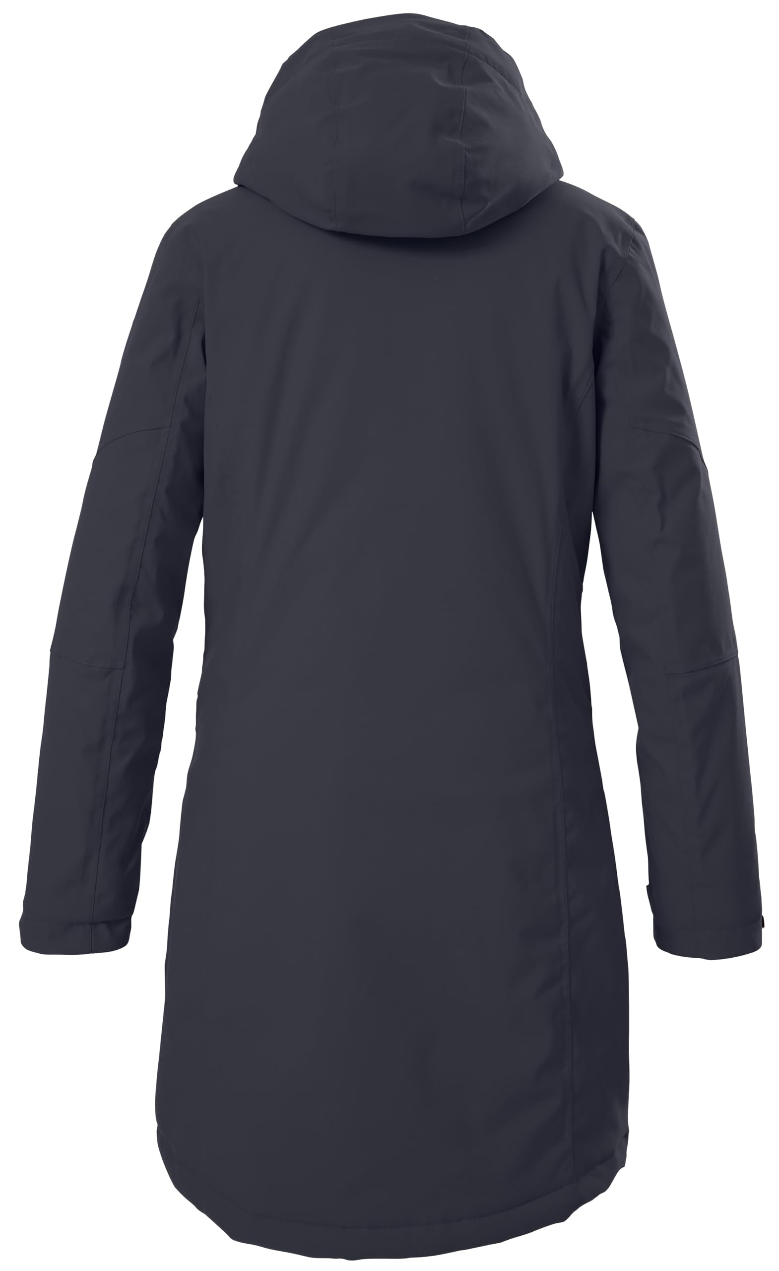 killtec Kobiety Parka/płaszcz wodoodporny z odpinanym kapturem Damen Funktionsparka, dunkelnavy, 40, 43284-000