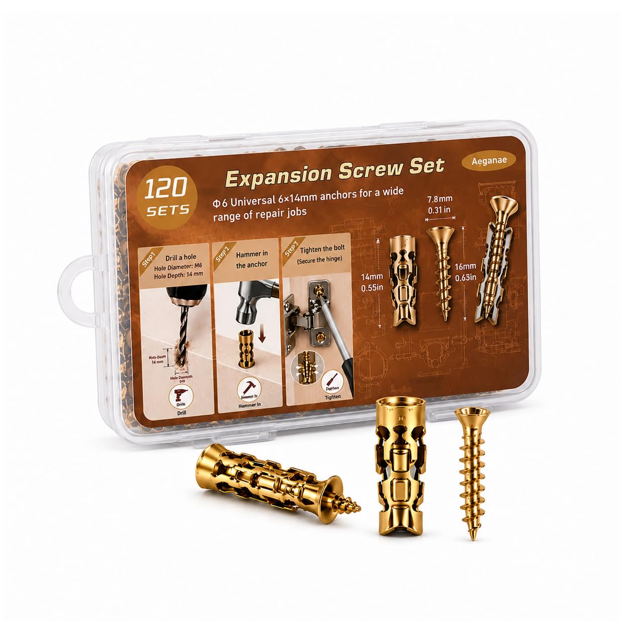 Cabinet Door Repair Screws - Fix Stripped Holes -1 Cabinet Door Repair Screws - Fix Stripped Holes -1