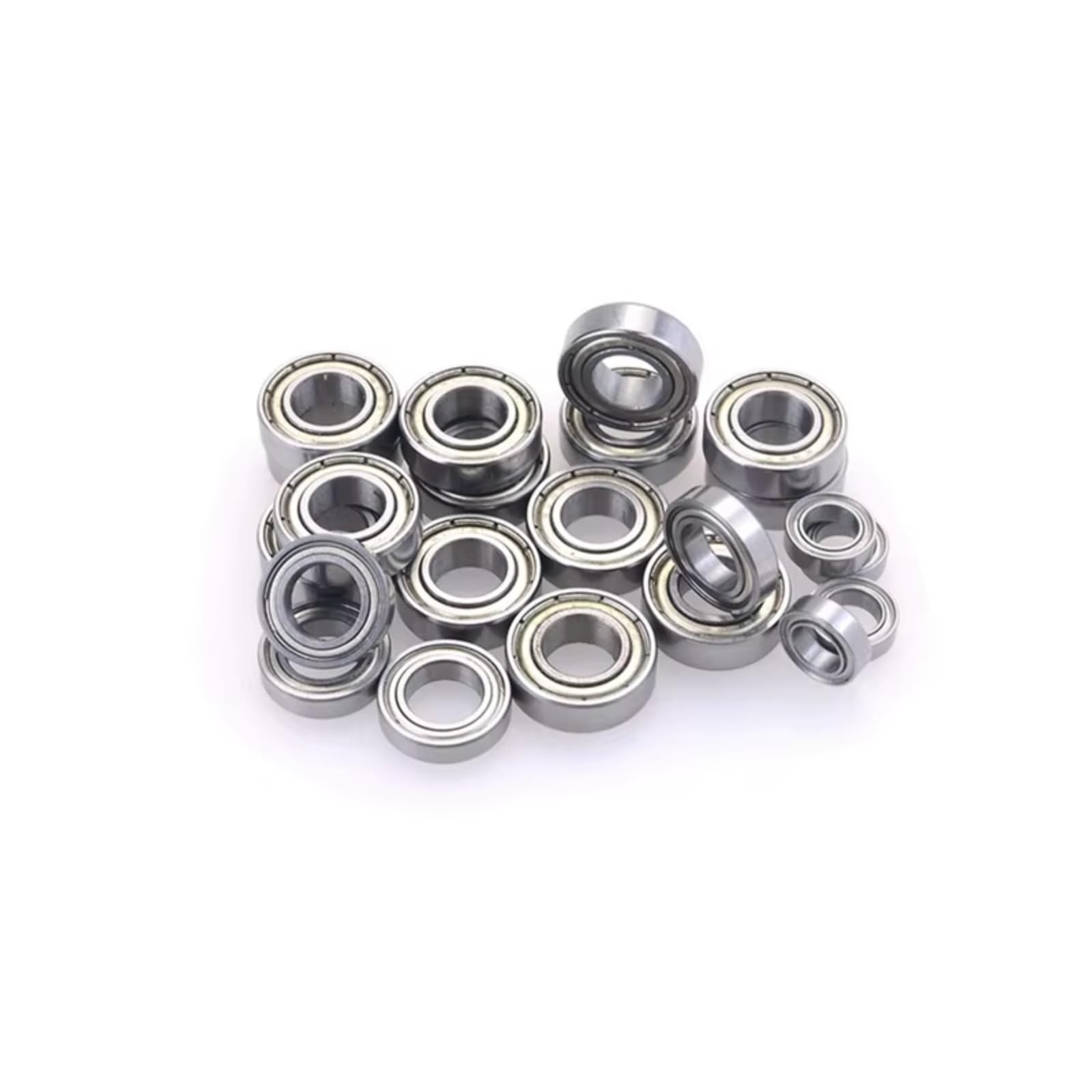 Rodamientos Auto RC para ZD para Racing 08423 08425 08426 08427 9020 9072 9116 9203 1/8 14 Piezas Rodamiento Bolas Acero Metálico 8109 Actualización Coche RC