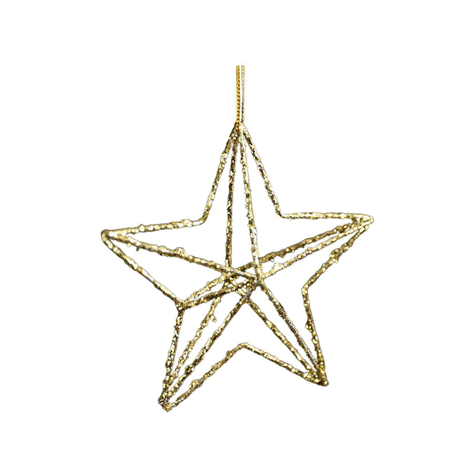 CYDZSRA Refined Christmas Tree Hanging Pendants Chic Ornament Indoor Xmas Tree Decor Beautiful Baubles Celebrating Togetherness Christmas Hanging Ornament