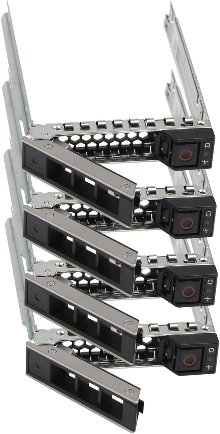 Pack-4 2.5 inch Hard Drive Caddy 0DXD9H DXD9H Compatible for Dell PowerEdge Servers - 14th Generation R440 R640 R740 R740xd R840 R940 R6415 R7415 R7425