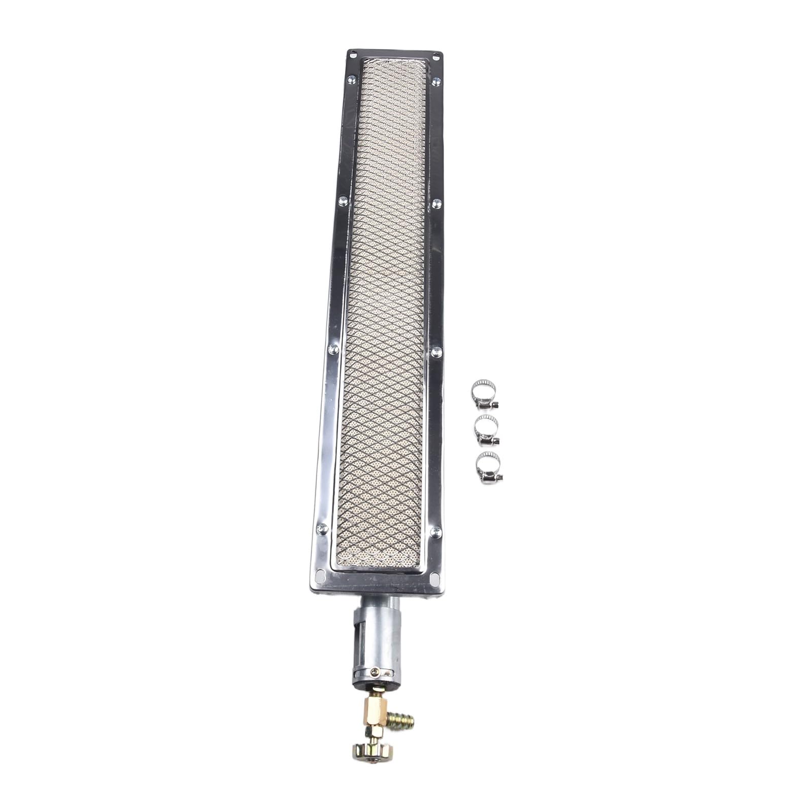 Calentador lateral de cerámica infrarrojo de repuesto para parrilla de gas para barbacoa, 41 cm