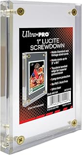 Ultra PRO 1” Thick Lucite Screwdown Trading Card Display