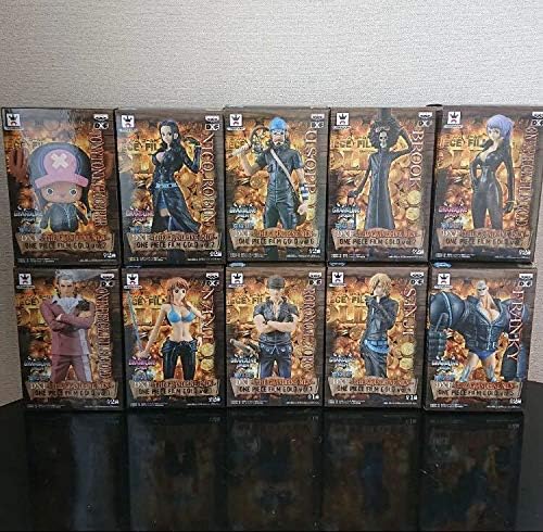 Amazon ワンピース フィギュア 11点セット One Piece Film Gold Dxf The Grandline Men Lady フィルム ゴールド 麦わら一味 ルフィ ゾロ フィギュア ドール 通販