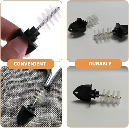 Miniatura 5 de Hemoton 24 unids grifo tapa cepillo cepillo de limpieza multifunción Cerveza Tap Plug Cerveza grifo cepillo cerveza tapa tapón barril limpieza kit