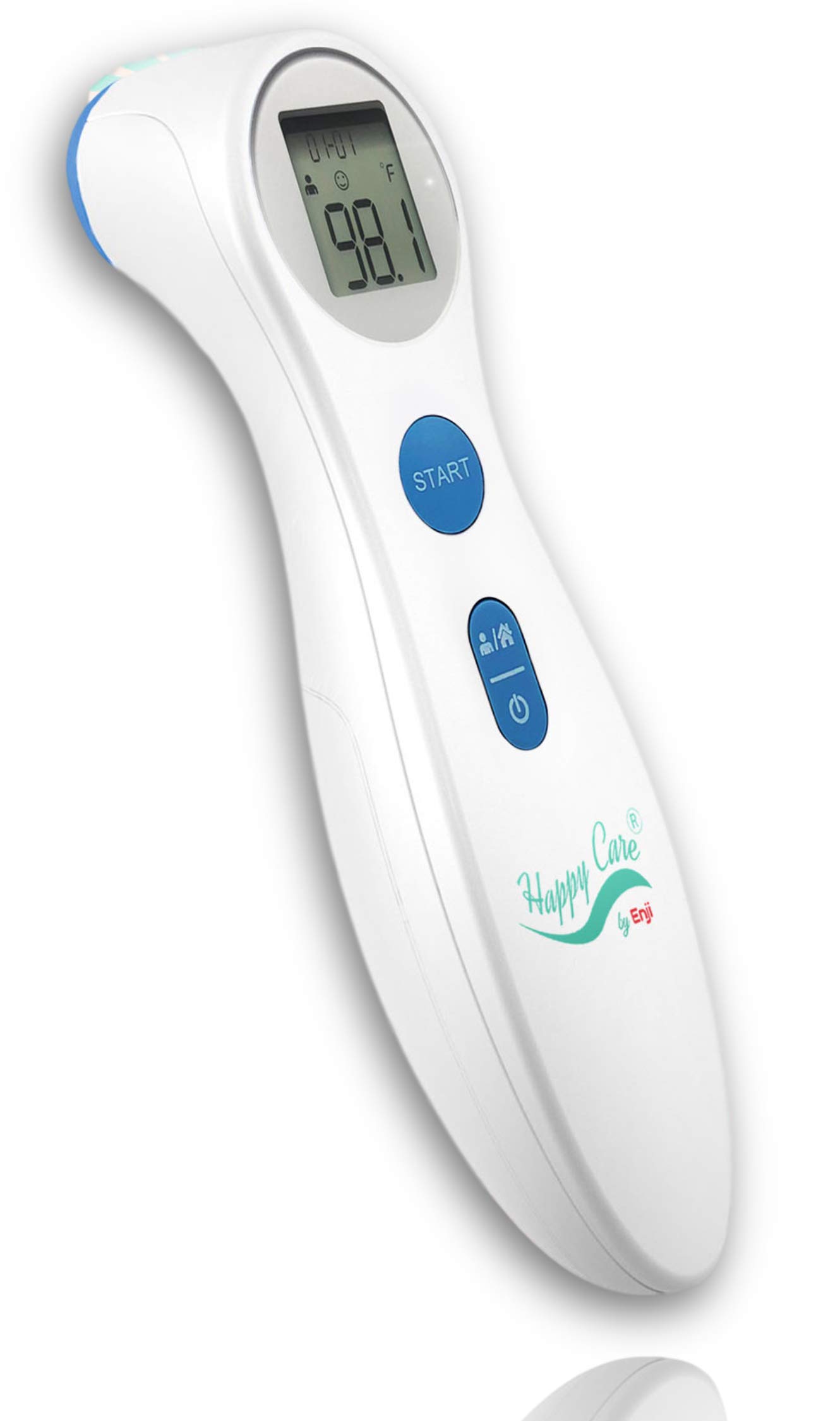 Digital Forehead Thermometer for Fever - Non-Contact Infrared Thermometer Forehead - Fast Reading in 1 Second, Rapid Temperature and Fever Testing Medical Thermometer for Adults, Babies, Kids, Pets