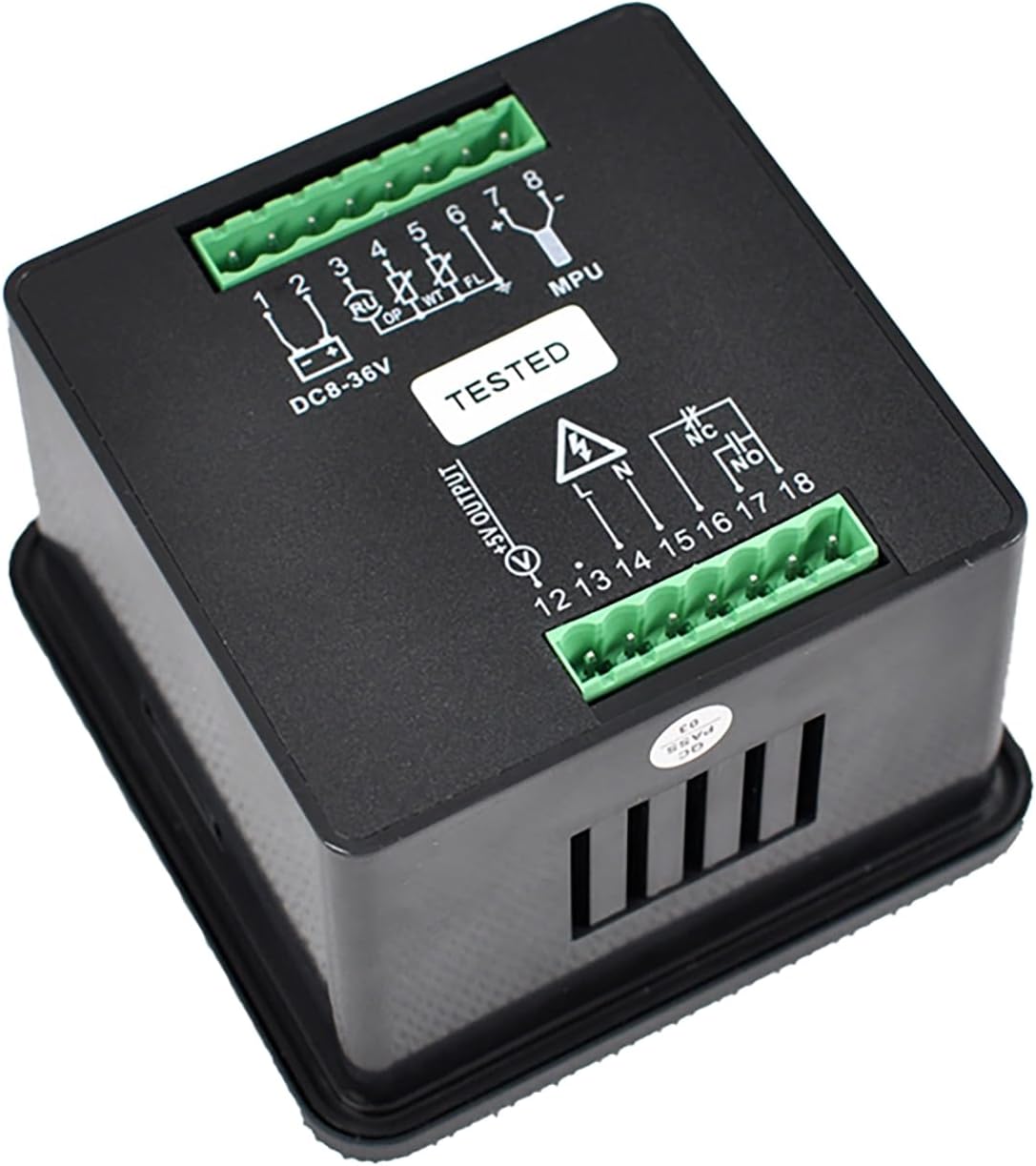 Original Mebay GM51HR Digital Engine Meter Tachometer Voltmeter Diesel Generator PMEP