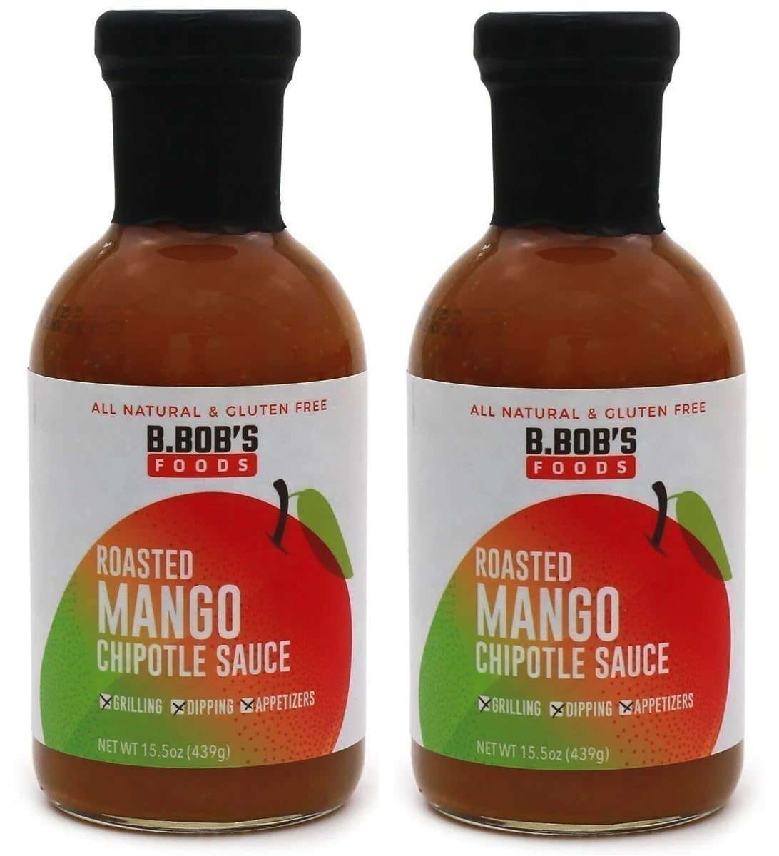 Roasted Mango Chipotle Sauce 15.5oz (Pack of 2)
