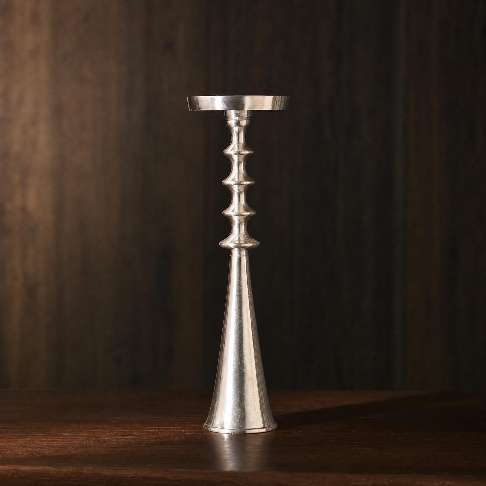 LOVIVER Bgeoir en Aluminium Stable | fuselé, Bgeoir pr Bgies Piliers, Décoration, Mariage, Or, L