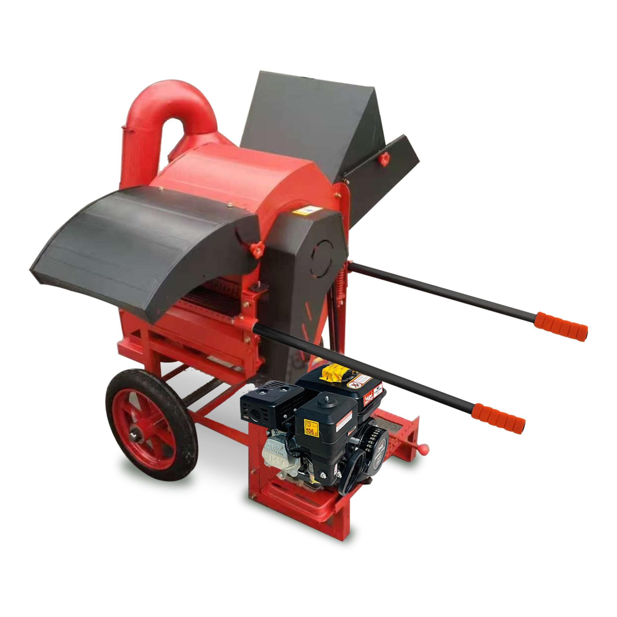 Balwaan Krishi 4 Stroke Power Crop Thresher Machine 212cc 6.5HP Engine |1000kg/hr High Capacity Maize Sheller & Corn Threshing Machine |Portable 70kg Heavy-Duty Build with 3.6L Fuel Tank|MG-300-image-28