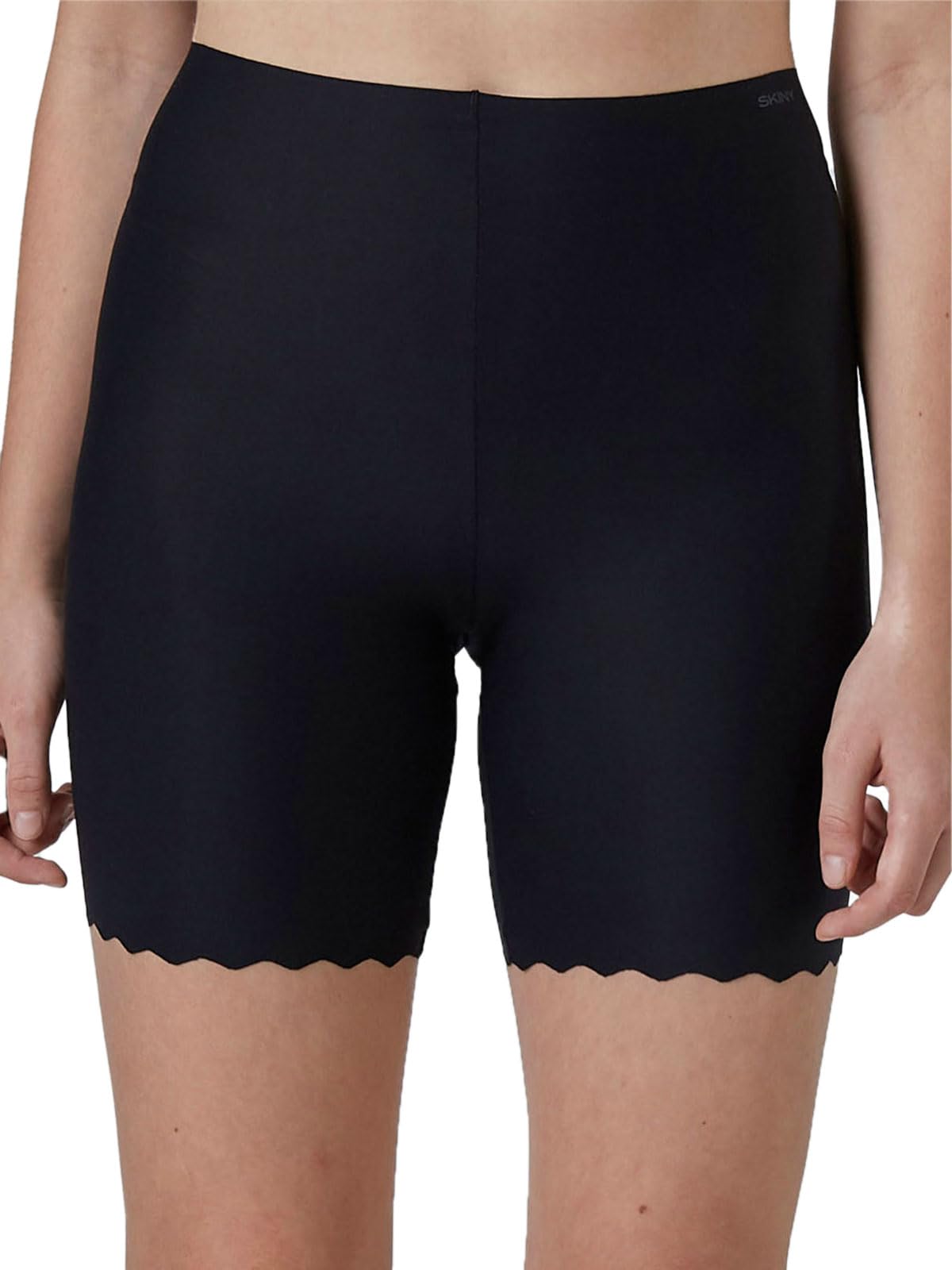 Skiny Damen Hose Kurz Micro Essentials Majtki Kobiety, Czarny, 40-42