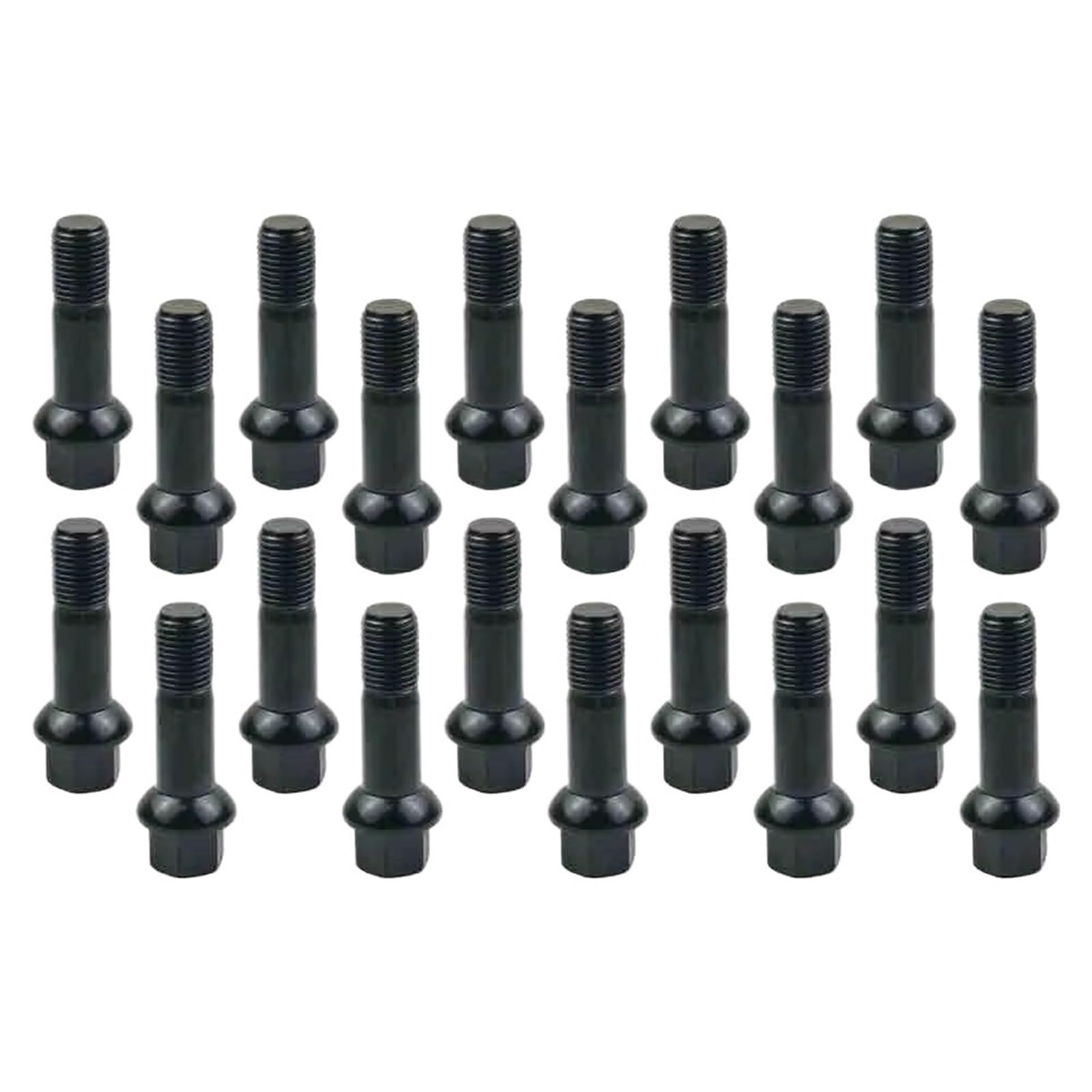 Bulloni ruota auto Compatibile Con Benz Per E Class W213 2016 20 Pezzi - Dadi In Acciaio Per Cerchi In Lega Per Auto Ricambi Auto OEM: 0009907607