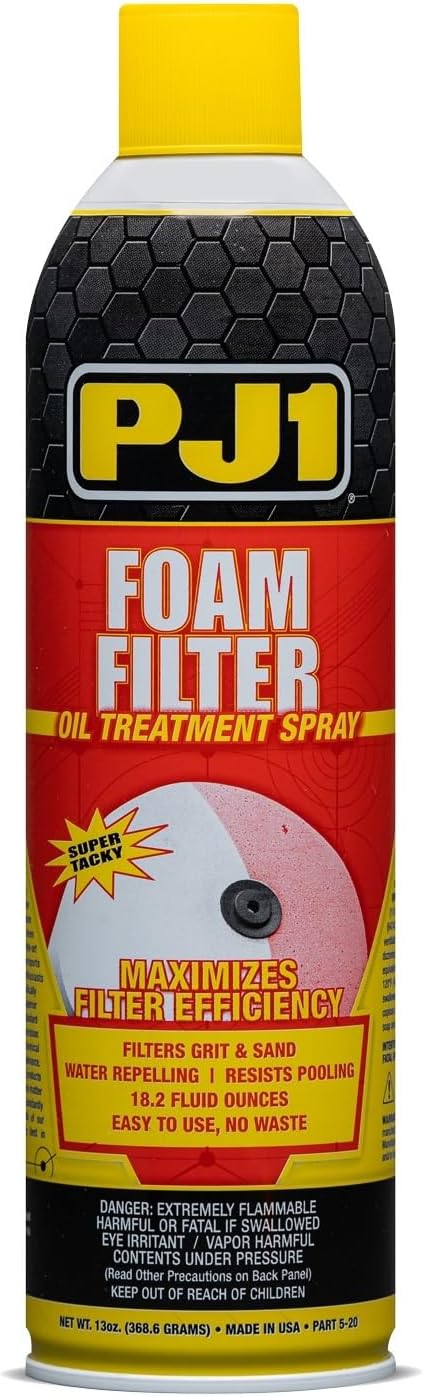 PJ1 5-20 Foam Air Filter Oil - 13 Ounce