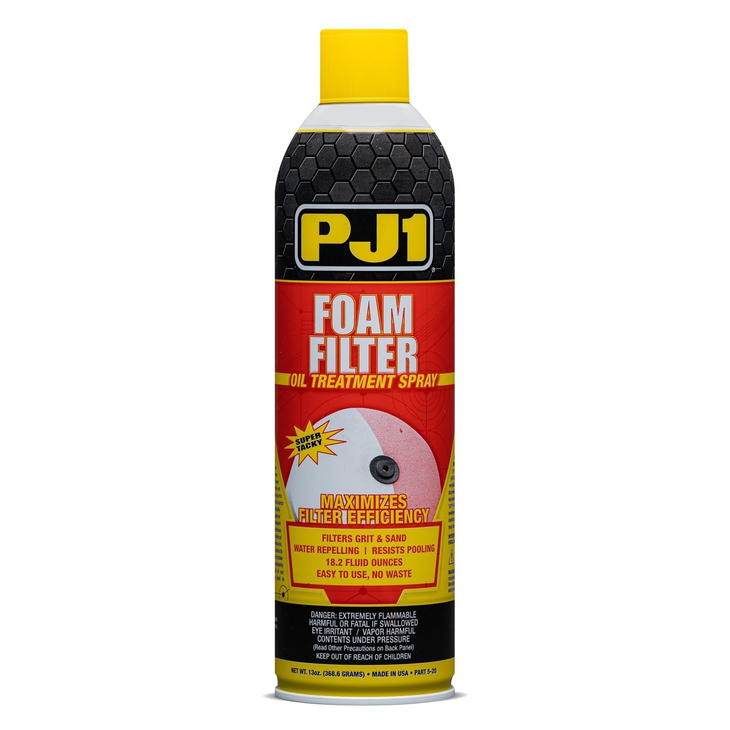 PJ1 5-20 Foam Air Filter Oil - 13 Ounce