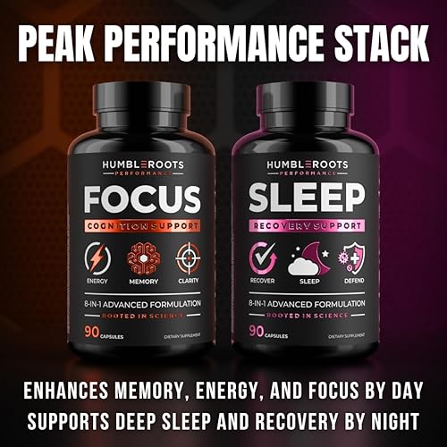 Miniatura 8 de Ayuda extra fuerte para dormir para adultos con melatonina microactiva de liberación prolongada, Ashwagandha, L-teanina y 5 ingredientes naturales