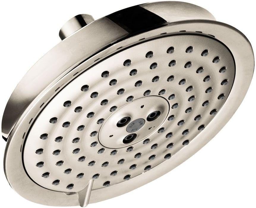 Crazy Deals hansgrohe Raindance Classic 6-inch Showerhead Easy Install Classic 3-Spray RainAir, BalanceAir, Whirl Air Infusion with Airpower with QuickClean in Polished Nickel, 28471831 Crazy Deals hansgrohe Raindance Classic 6-inch Showerhead Easy Install Classic 3-Spray RainAir, BalanceAir, Whirl Air Infusion with Airpower with QuickClean in Polished Nickel, 28471831