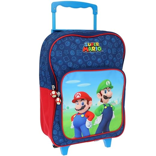 Sac à dos à roulettes Super Mario 39 cm
