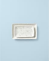 Vista 5 de Lenox Oyster Bay - Juego de bandejas de servir anidadas de 2 piezas, 3.40 libras, blanco