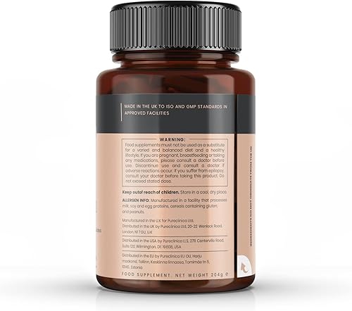 Miniatura 2 de Pureclinica Panax Ginseng coreano de alta potencia 10,000 mg x 180 tabletas - 6 meses de suministro