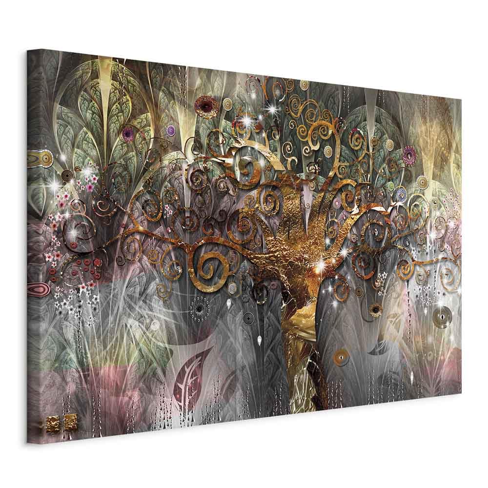 murando Quadro Gustav Klimt 120x80 cm 1 Pezzo Stampa su Tela XXL Quadri Moderni Murale Moderno Grafica Decorazioni da Parete Pittura Immagini Albero Della Vita Riproduzione Famosi l-A-0008-b-b