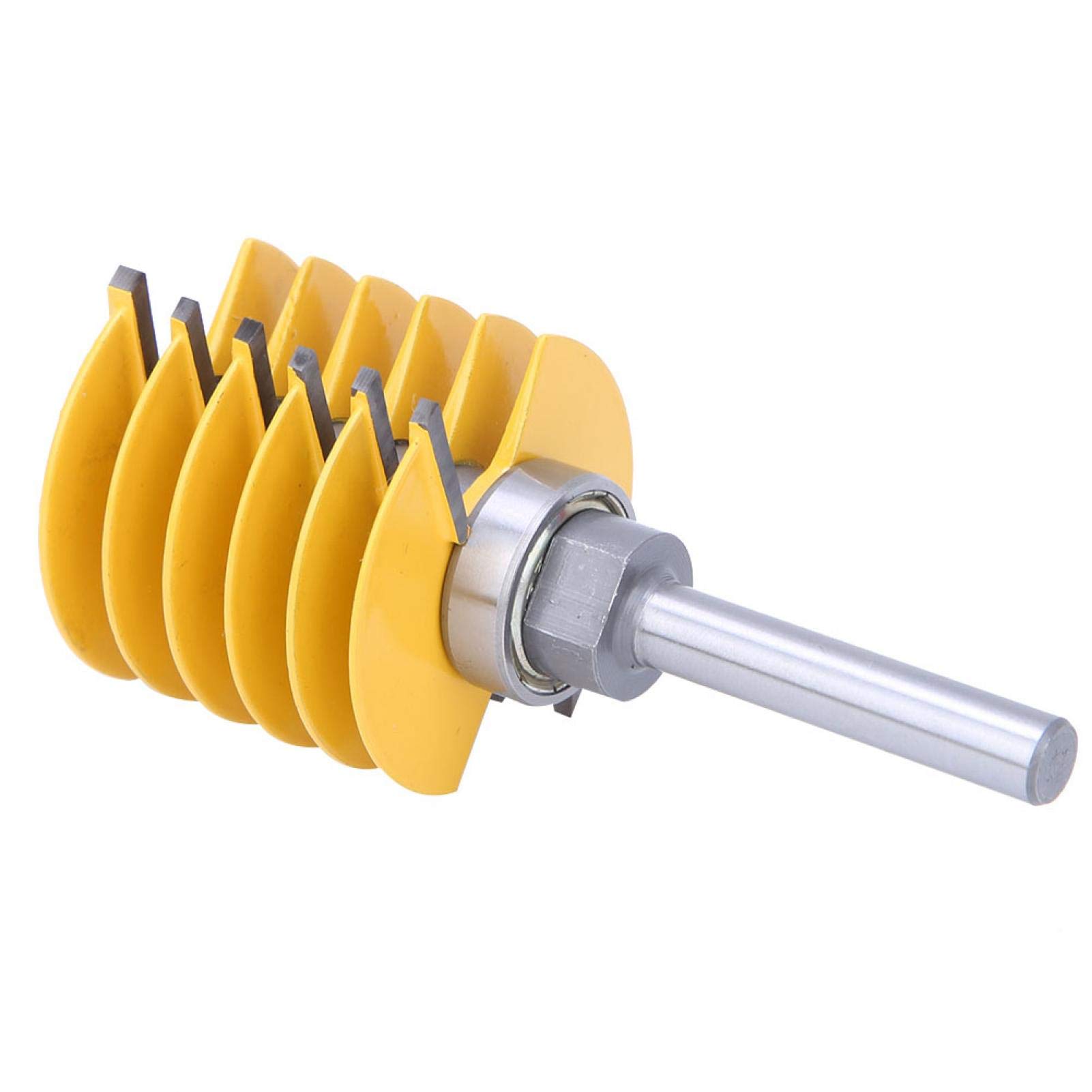 4 Frese Per Legno 1/4" Con Cuscinetto - Set Per Modanatura E Finiture