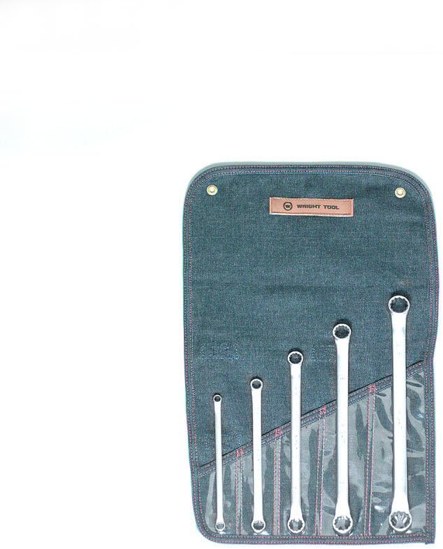 Wright Tool 747 Box Wrench Set, 5/16" - 7/8" (5-Piece)