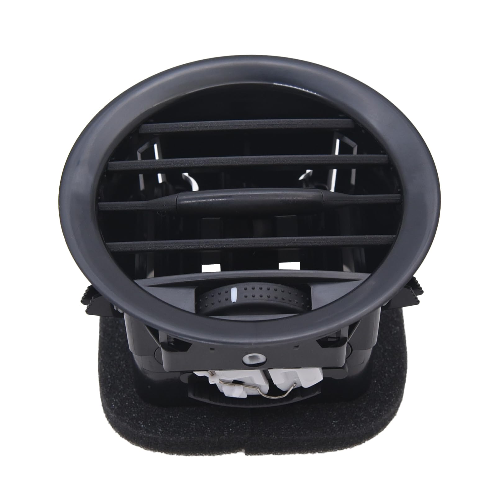 Rejilla de Ventilación Cubierta,Boquillas de Ventilación Cromada,Cromo,Coche Ventilación De Ca Compatible con Opel Corsa D MK3 2006-2019 13417363 2201099 13363314 4 Piezas(Negro)