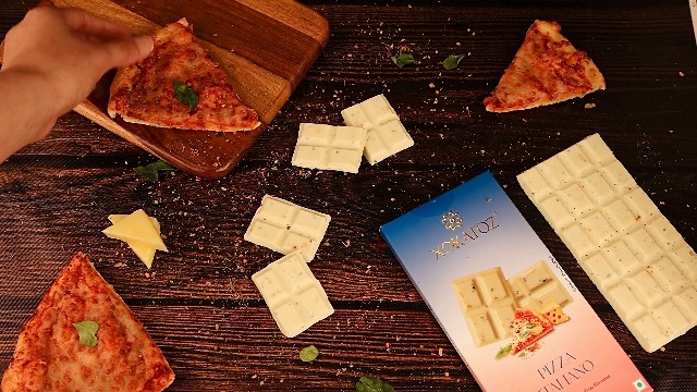 XOKATOZ Exotic Premium Chocolate - 1 Pizza Italiano - Flavoured