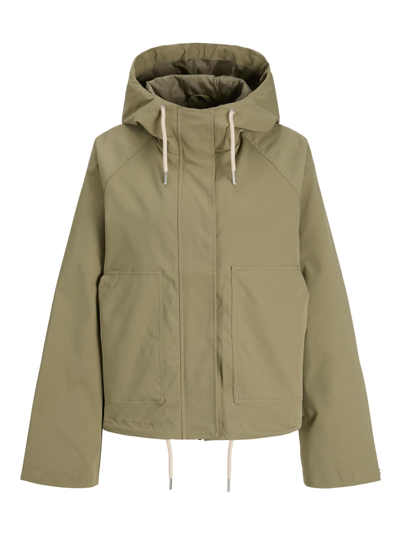 JJXX Women's Jxwilma Hood Jacket OTW, Aloe, M