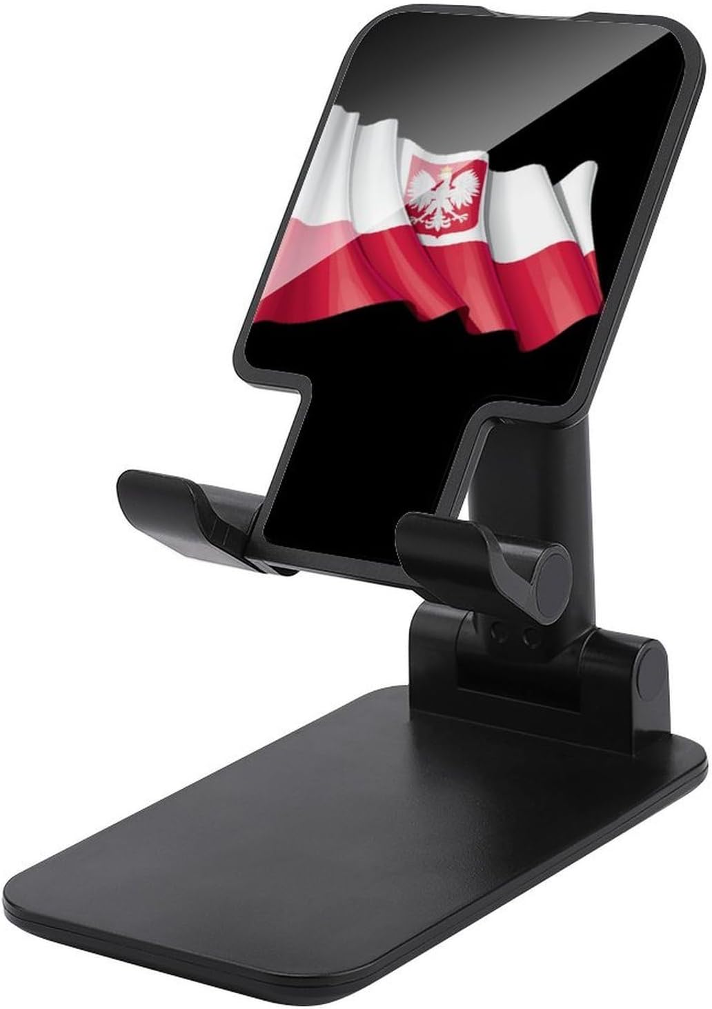 Poland State Flag Novelty Cell Phone Stand Lightweight Phones Holder