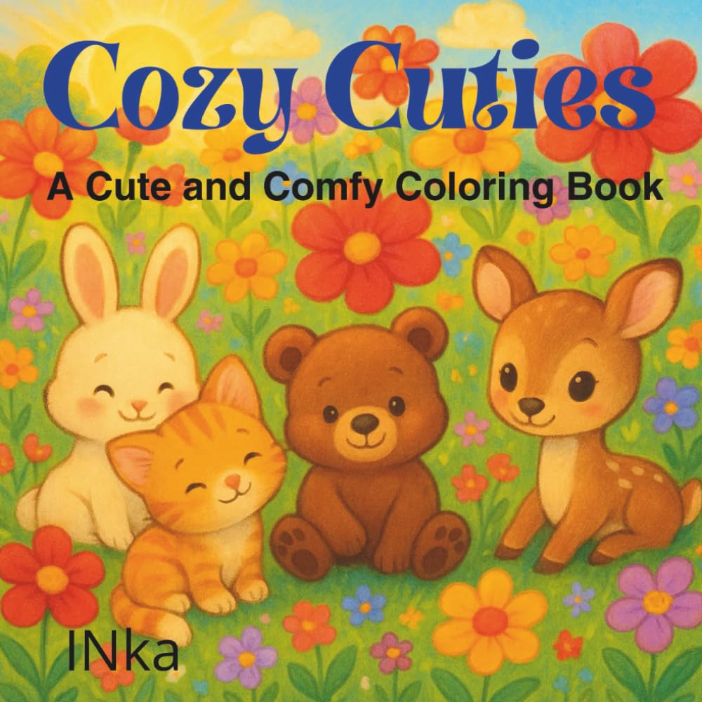 Cozy Cuties a Cute Comfy Coloring Book