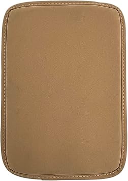 11.8x8.26 in Auto Armrest Box Cover, Universal Style Non-Slip Waterproof Car Center Console Cover Pad, Leather Auto Armrest Cover, Interior Accessories for Most Vehicle, SUV, Truck
