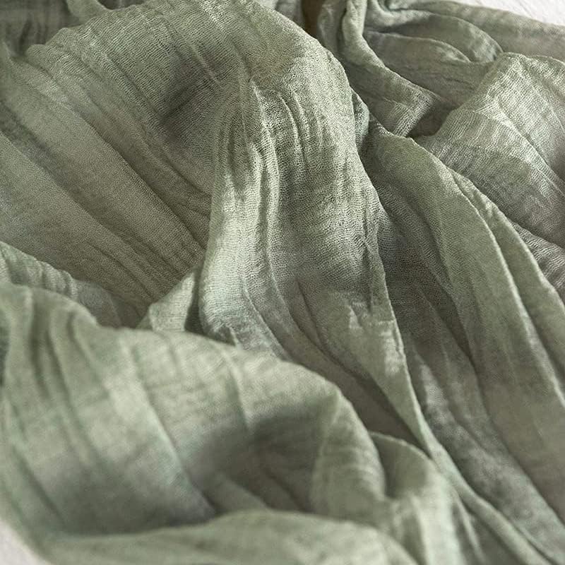 Table Runner-90*180cm (35*70inch) Cheesecloth Gauze Table Runner with Wrinkles for Wedding Decor Draping Gauze Event Centerpiece Runner - Image 4