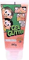 Cia. da Natureza, Gel Gliter Infantil, Para corpo e Cabelos, Turma da Mônica Kids, 180g