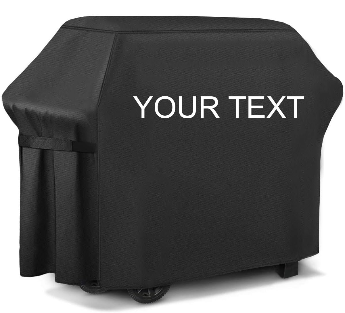 Ferocity Personalized BBQ Covers Outdoor Barbecue Cover grill in Garden Patio Protector and Waterproof Your Text 145 cm M [084]
