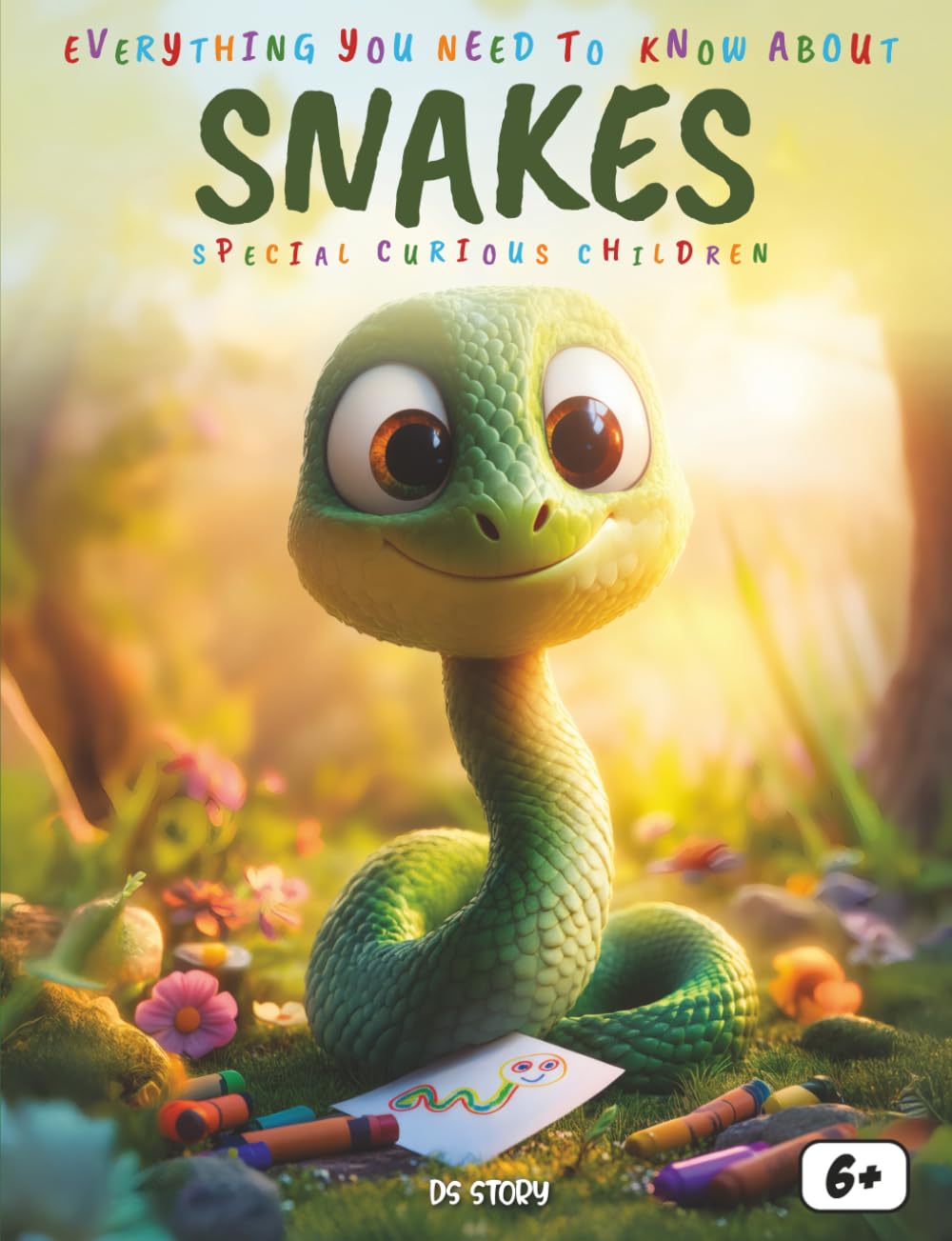 Everything You Need to Know About Snakes! Special for Curious Kids: Incredible Snake Species, Habitats, Shedding Secrets, Feeding Skills, Cultural Stories, Fun Quizzes, and Coloring Pages