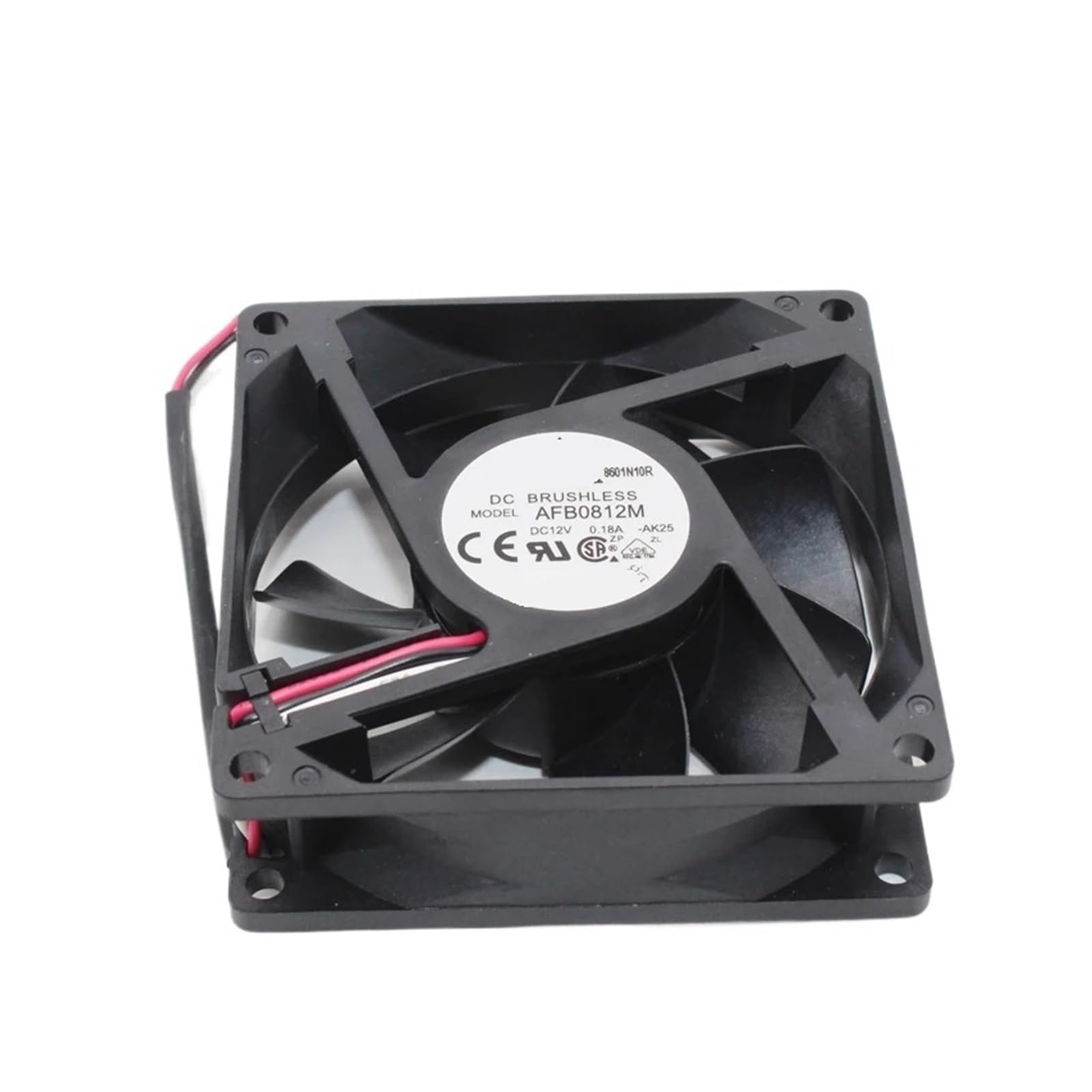 UITGVDQAT AFB0812M AK25 Server Cooling Fan DC 12V 0.18A 80x80x38mm 3-wire