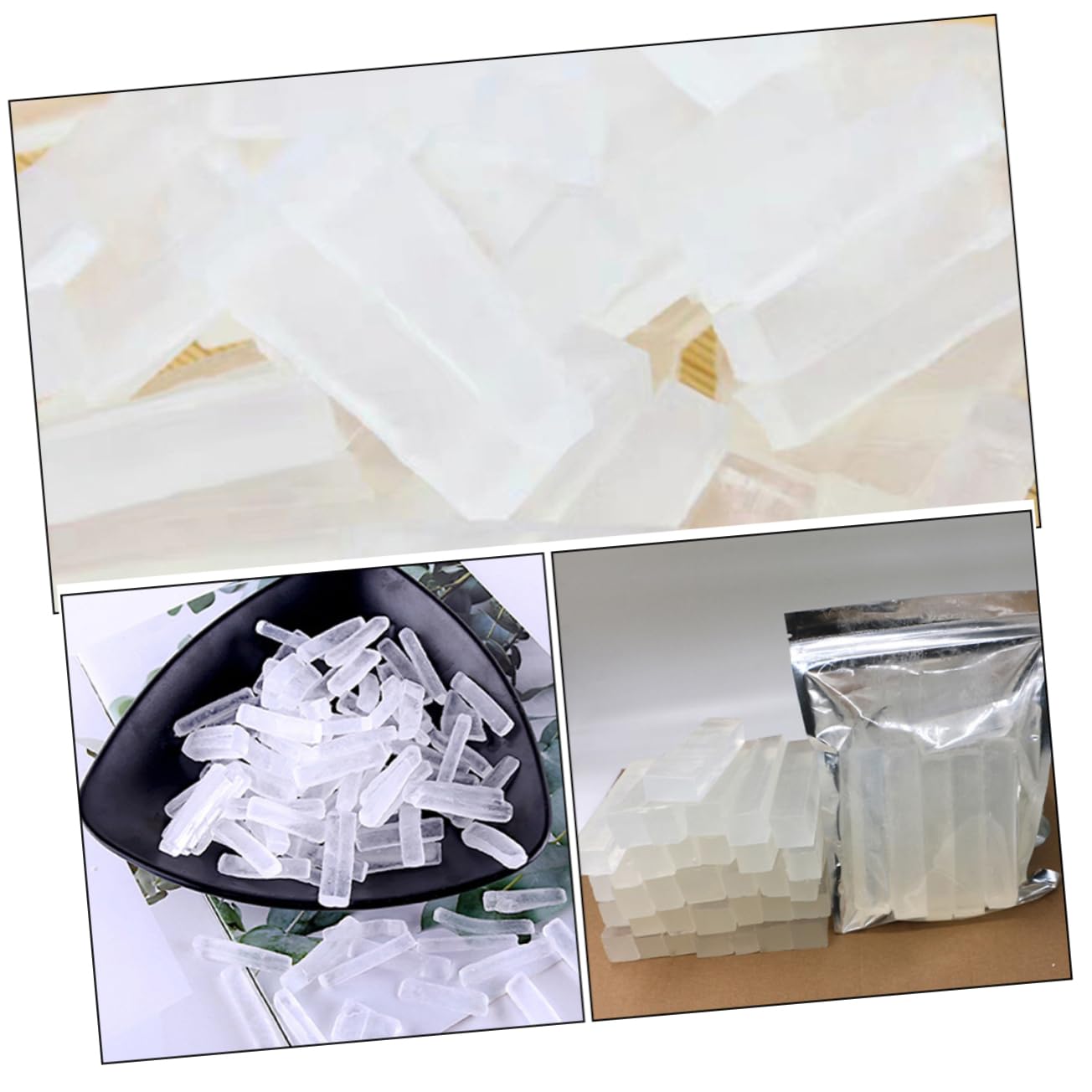 Housoutil Base per Sapone Trasparente da Sciogliere e Versare Senza Profumo Base Vegetale 1000g Idratante, per Sapone Fai da Te e Lavori Creativi