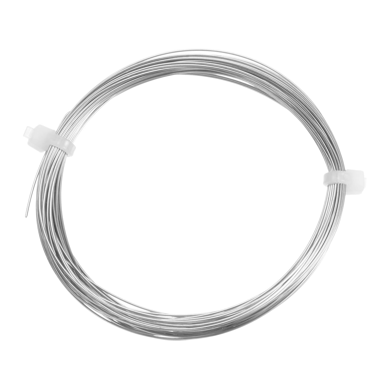 sourcing map Wire Replacement Steel for Wire Cutting Tools Stainless Steel Wire Replacement for Mud Cutter Mud Cutting Cheese Ceramic Clay, 3 Meters Length