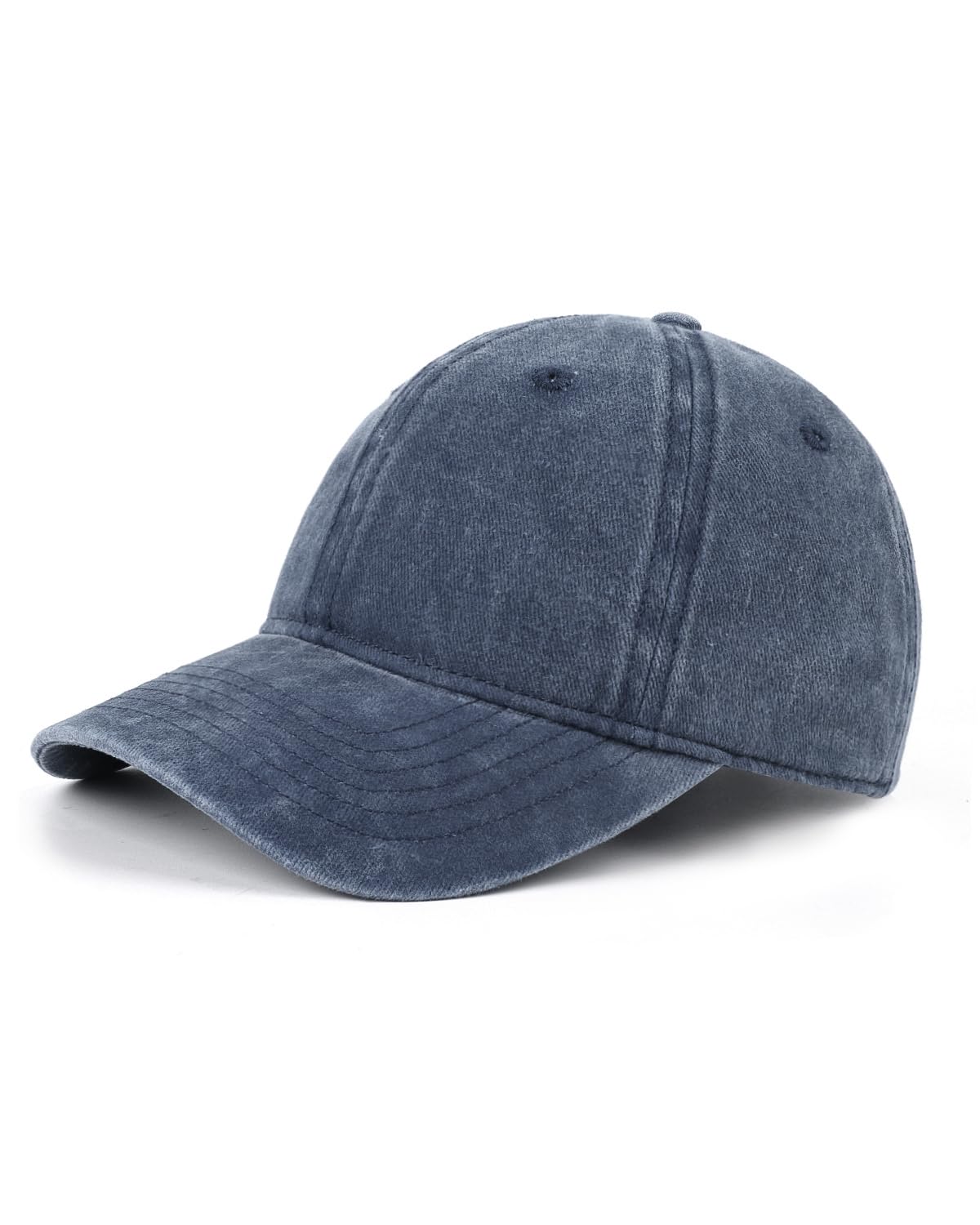 Zylioo XS-S Washed Basecap Kleiner Kopf,Vinatge Kappe Größe 53-57,Baseball Cap Kleine Größen,Kleine Baseballkappe(Version 2.0)