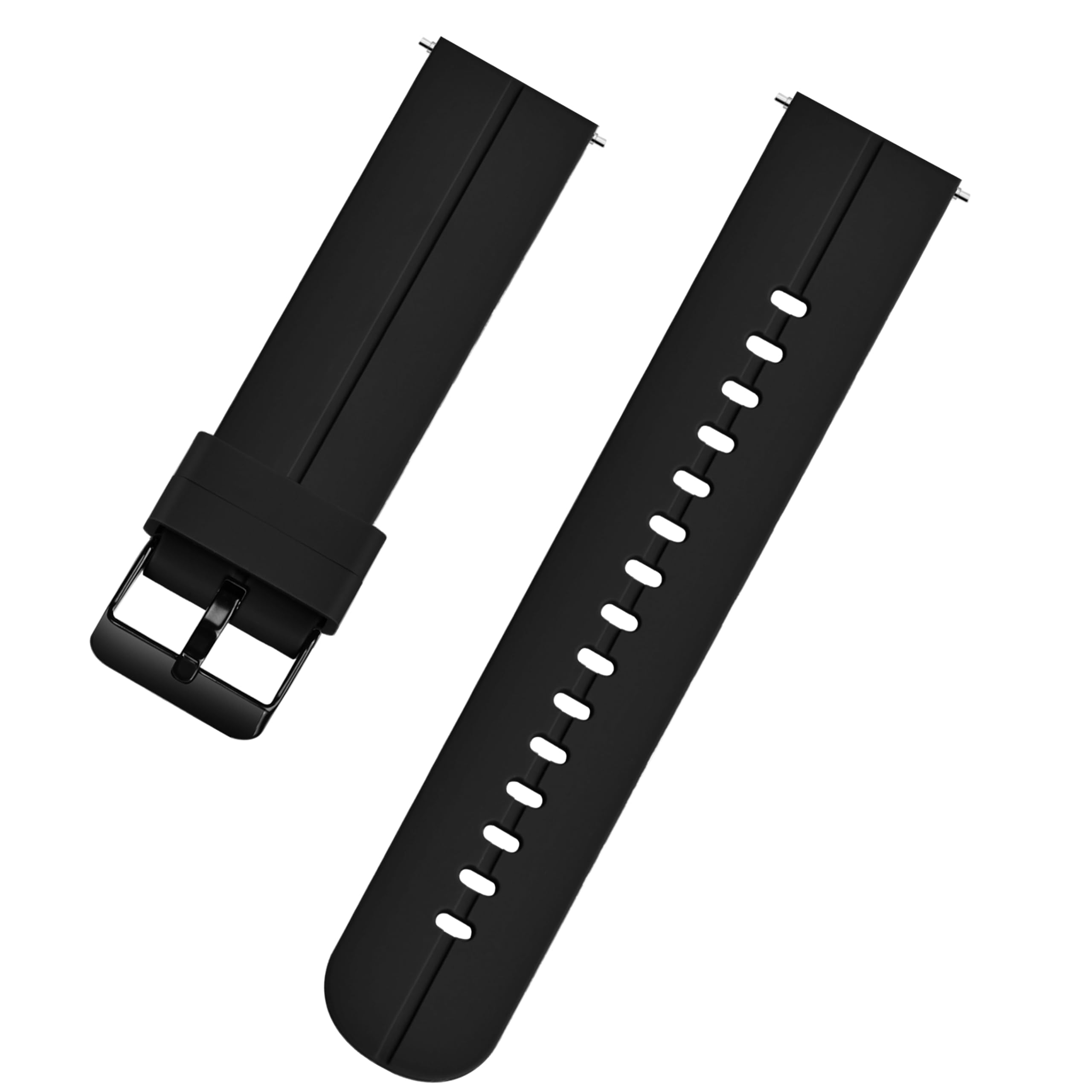 TIMEWEAR 22 Mm Silicone Strap With Quick Release Pin Sidebar, Compatible Watches And Smart Watches With Lug Width 22Mm For Men & Women, Black (B0DCTPPHQD) Amazon Price History, Amazon Price Tracker