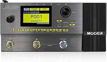 Amazon | MOOER Mooer GE200 マルチエフェクター グレー, | マルチ