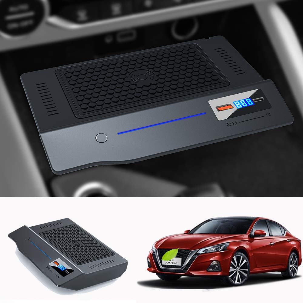 Kucok Car Wireless Charger Mount Fit For Nissan Altima 2019