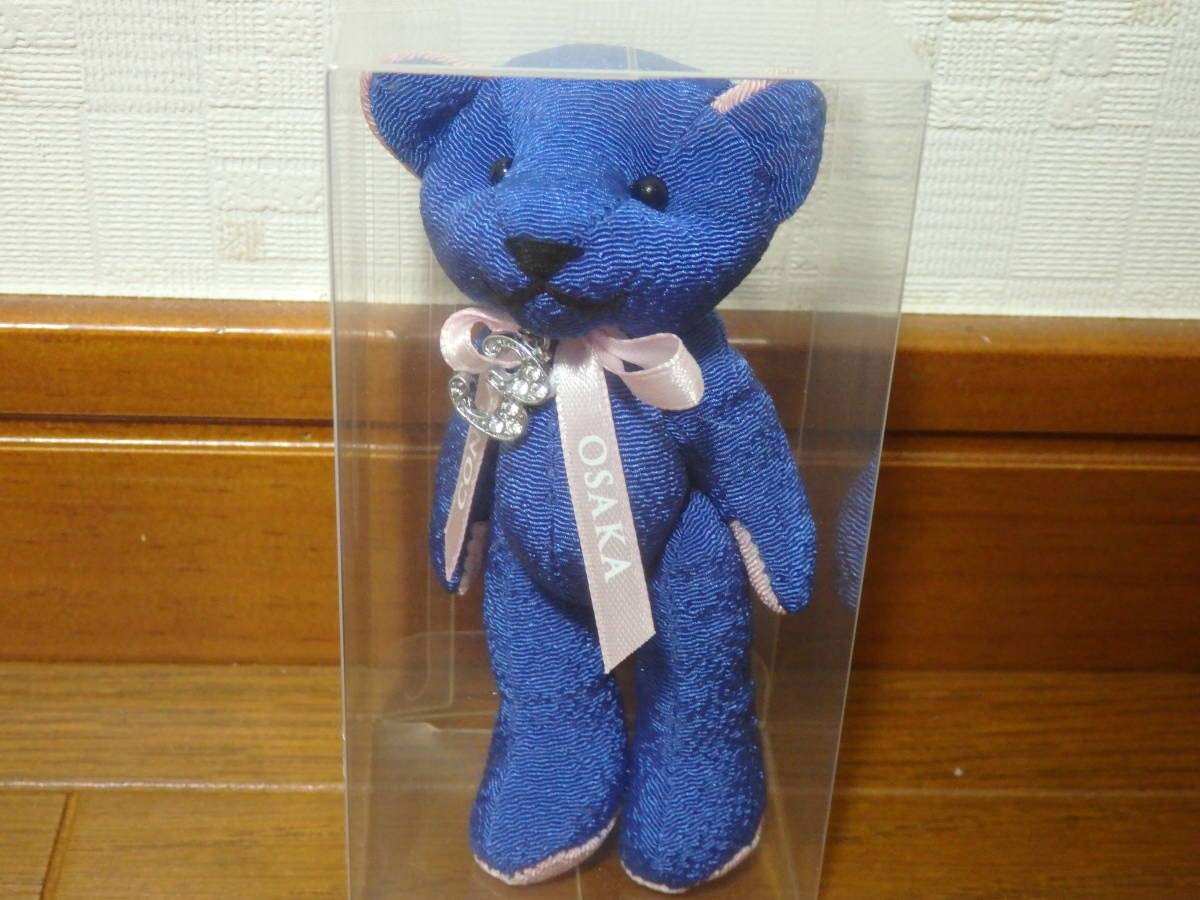 Amazon.co.jp: コンラッド大阪 開業3周年記念 ブルー コンラッドベア